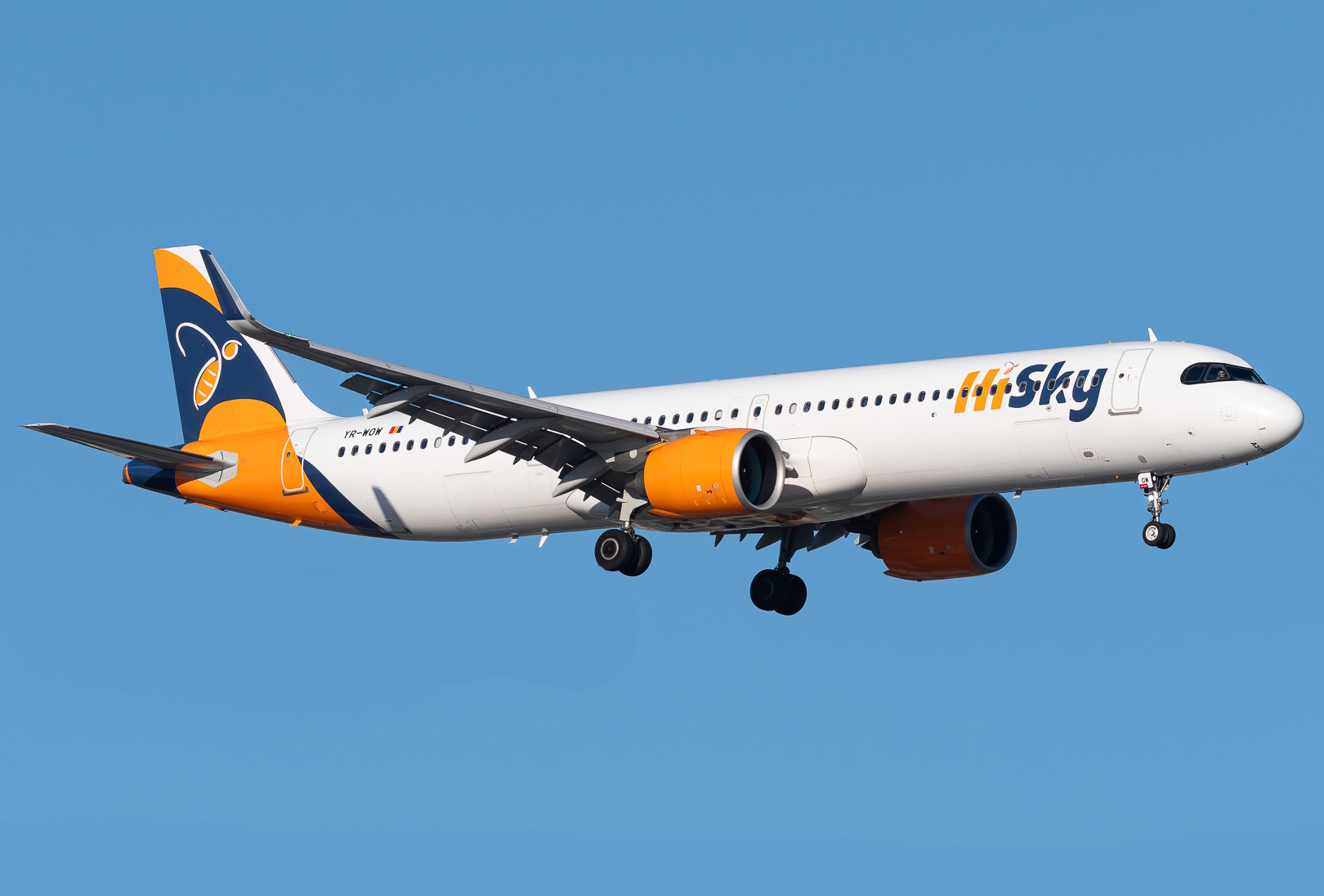 HiSky aircraft in flight